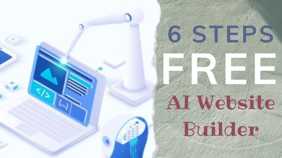 6 steps AI Website Builder - QuickWP by Themeisle